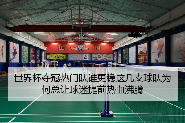 世界杯夺冠热门队谁更稳这几支球队为何总让球迷提前热血沸腾